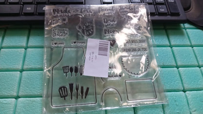 Reusable Rubber Stamp, TPR Stamp DIY Accessories Good Stamping Effect DIY Transparent Stamp Stick Repeatedly for Envelope for Diary for Invitation Letter Photo Album Decoration for Paper Crafts (Mix Design / 1 Set) - infinityexculsivestore.com