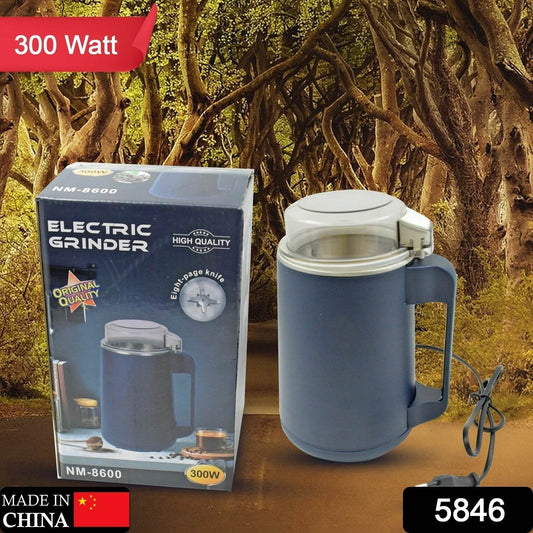 Electric Coffee Powder Grinding Machine, Stainless Steel Electric Spice Grinder Fine Powder, Multifunctional Powder Grinder for Kitchen, Coffee Grinder Machine for Home (300 Watt) - infinityexculsivestore.com