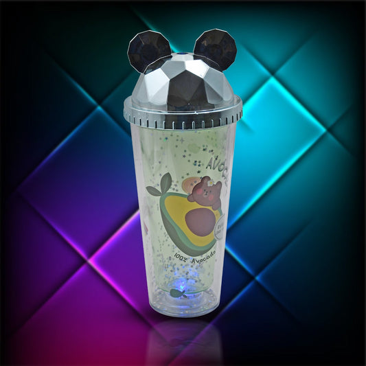 LED Light Unicorn Kids water sipper " Water Sipper For Boys (1 pcs) Space Water Sipper for Kids - BPA - Free, Leak - Proof, and Easy to Clean - School and Outdoor for Kids & Boys Birthday Return Gifts - infinityexculsivestore.com