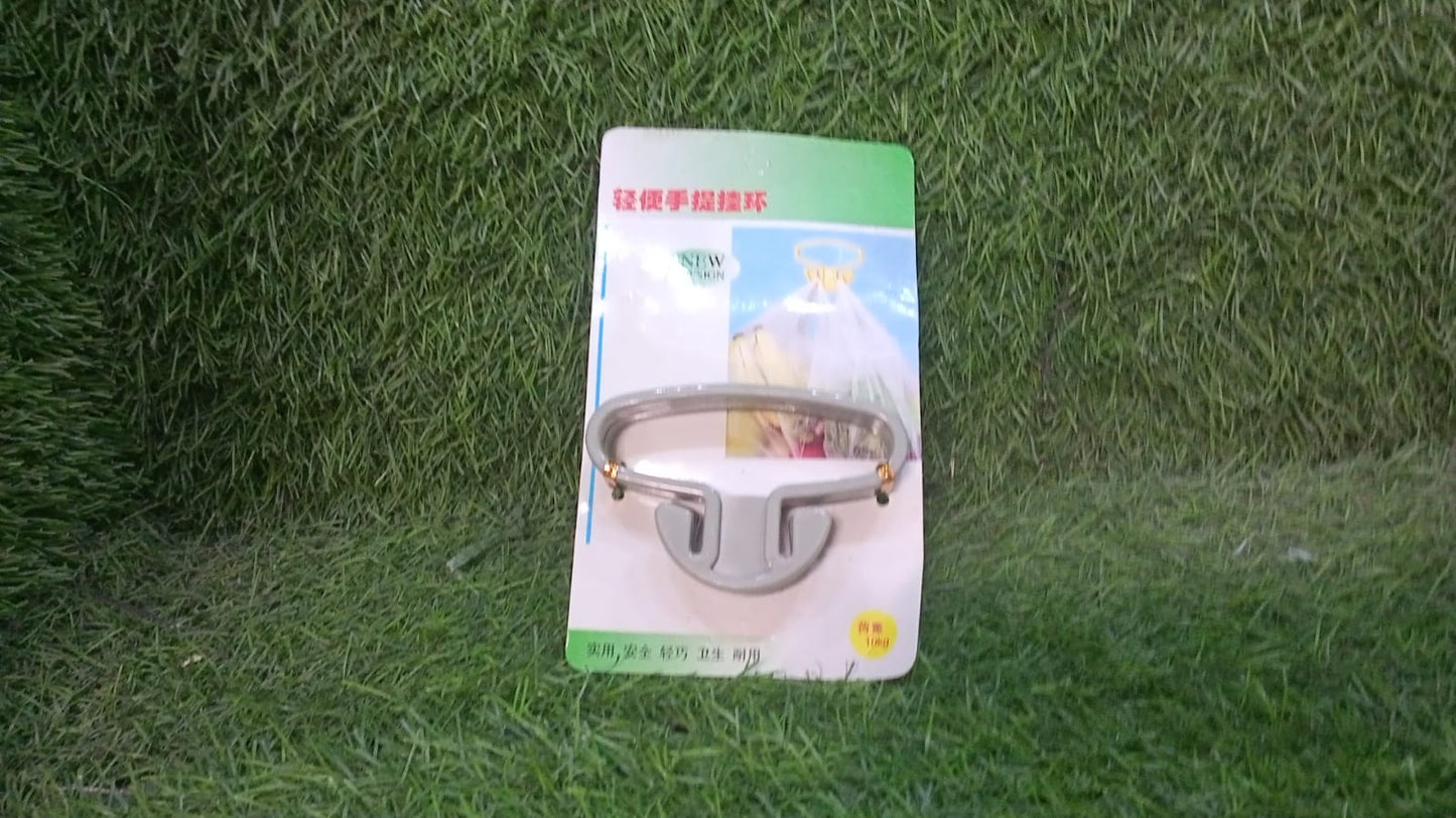 Portable Shopping Bag Handle Holder, Household Plastic Bag Hook Kitchen Supplies Carrier Holds Plastic Reusable Grocery Bags Holder Portable Bag Carrier, Multifunctional (2pc) - infinityexculsivestore.com