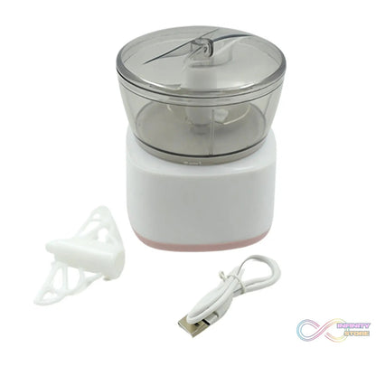 Portable Mini Food Processor Chopper Electric Veggie Chopper 3 Blades With Charching Cable Type C, Vegetable Chopper, Garlic Chopper Food Grinder for Chopping Ginger, Pepper Chili, Onion, Fruit, Meat - infinityexculsivestore.com