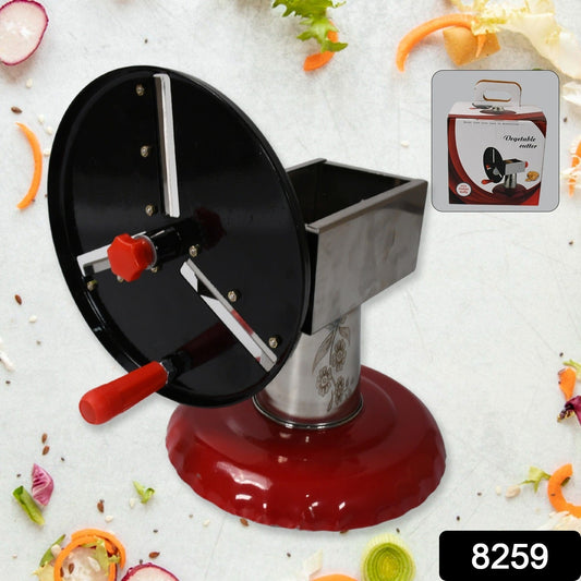 Stainless Steel Chips Maker and Vegetable Slicer for Kitchen Potato Slicer Graters and Chippers. Chips Maker is Suitable for Vegetable Cuttings. Chips Maker Consist Hard Coated Iron Wheel and Stand. - infinityexculsivestore.com