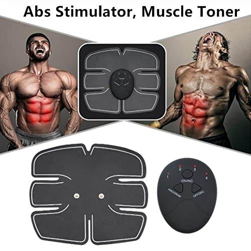 6 Pack abs stimulator Wireless Abdominal and Muscle Exerciser Training Device Body Massager/6 pack abs stimulator charging battery/mart Fitness Abs Maker/Exerciser Training Device - infinityexculsivestore.com