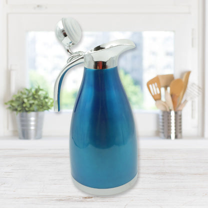 Vacuum Insulated Kettle Jug, Vacuum Insulated Thermos Kettle Jug Insulated Vacuum Flask, Vacuum Kettle Jug Stainless Steel For Milk ,Tea ,Beverage Home Office Travel Coffee (2 Ltr / 1Pc) - infinityexculsivestore.com