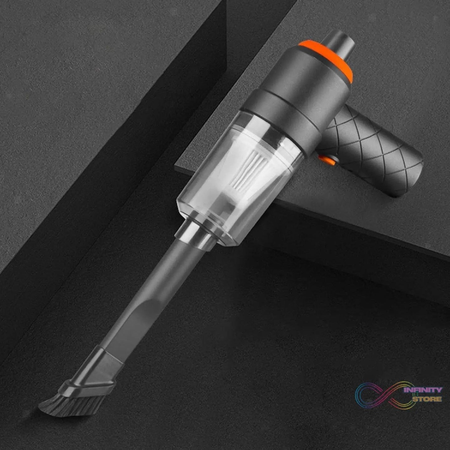 Vacuum Cleaner Dust Collection 2 in 1 Car Vacuum Cleaner High - Power Handheld Wireless Vacuum Cleaner Home Car Dual - use Portable USB Rechargeable Mini Car Vacuum for Vehicle, Home and Offic - infinityexculsivestore.com