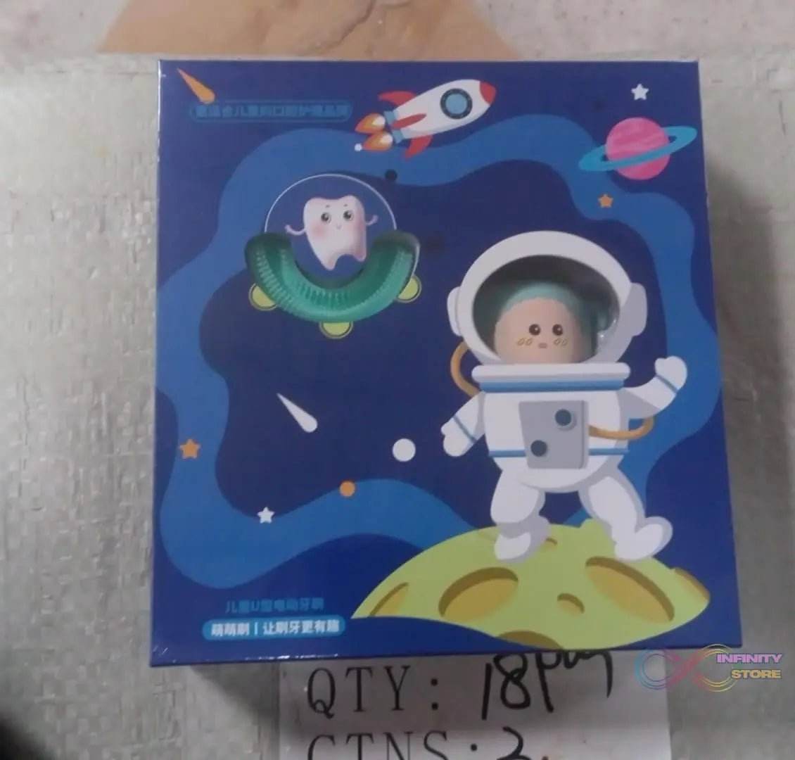 Electric Toothbrush With Light & Music, Kids U-Shaped 360Â° USB Rechargeable Plastic Automatic Toothbrush Portable Adjustable Cleaning Whitening Toothbrush with USB Charging Function Plastic + ABS for Kids - infinityexculsivestore.com