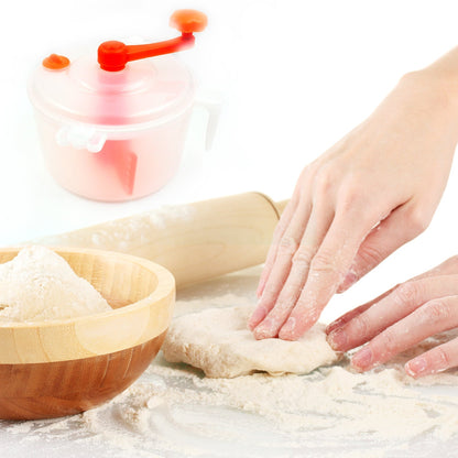 Miracle Atta Maker for Home 2 in 1 Ata Non - Electric Dough Flour Machine for Kitchen | Chakki Clear line Measuring Cups Set Bread Mixer May Vary Hand Tool Plastic Portable Dough Atta - infinityexculsivestore.com