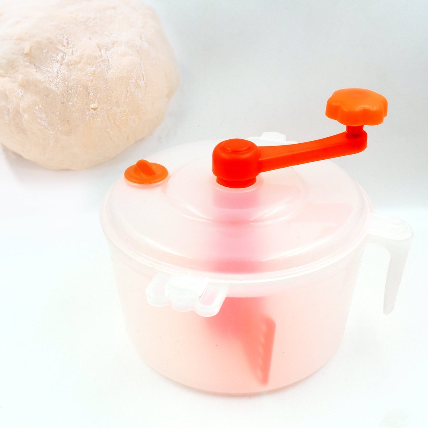 Miracle Atta Maker for Home 2 in 1 Ata Non - Electric Dough Flour Machine for Kitchen | Chakki Clear line Measuring Cups Set Bread Mixer May Vary Hand Tool Plastic Portable Dough Atta - infinityexculsivestore.com