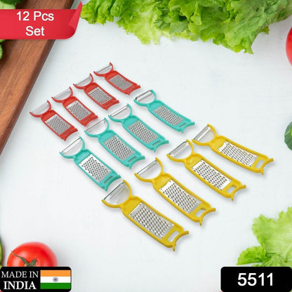 Kitchen 3 in 1 Multi Purpose Vegetable Peeler Grater Cutter for Food Preparation Kitchen 3 in 1 Multi Purpose Vegetable Peeler Grater Cutter for Food Preparation (12 Pc Set) - infinityexculsivestore.com