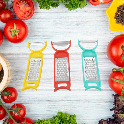 Kitchen 3 in 1 Multi Purpose Vegetable Peeler Grater Cutter for Food Preparation Kitchen 3 in 1 Multi Purpose Vegetable Peeler Grater Cutter for Food Preparation (12 Pc Set) - infinityexculsivestore.com