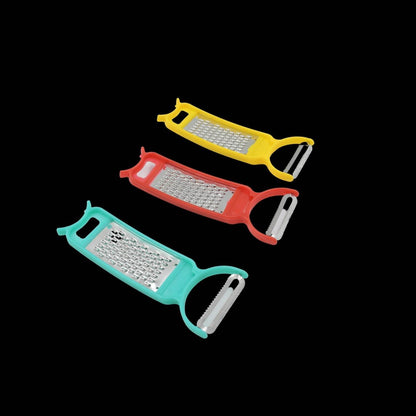 Kitchen 3 in 1 Multi Purpose Vegetable Peeler Grater Cutter for Food Preparation Kitchen 3 in 1 Multi Purpose Vegetable Peeler Grater Cutter for Food Preparation (12 Pc Set) - infinityexculsivestore.com