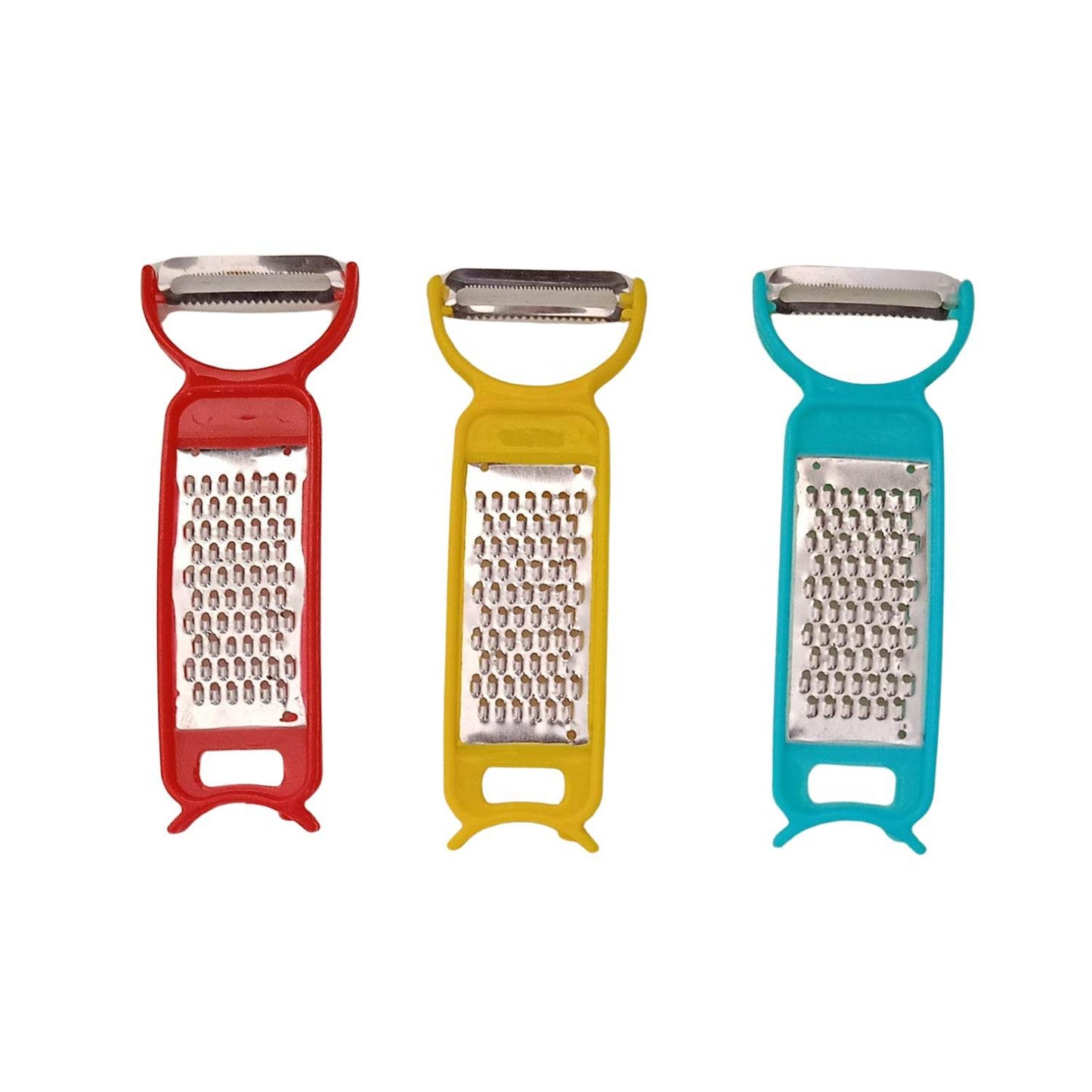Kitchen 3 in 1 Multi Purpose Vegetable Peeler Grater Cutter for Food Preparation Kitchen 3 in 1 Multi Purpose Vegetable Peeler Grater Cutter for Food Preparation (12 Pc Set) - infinityexculsivestore.com