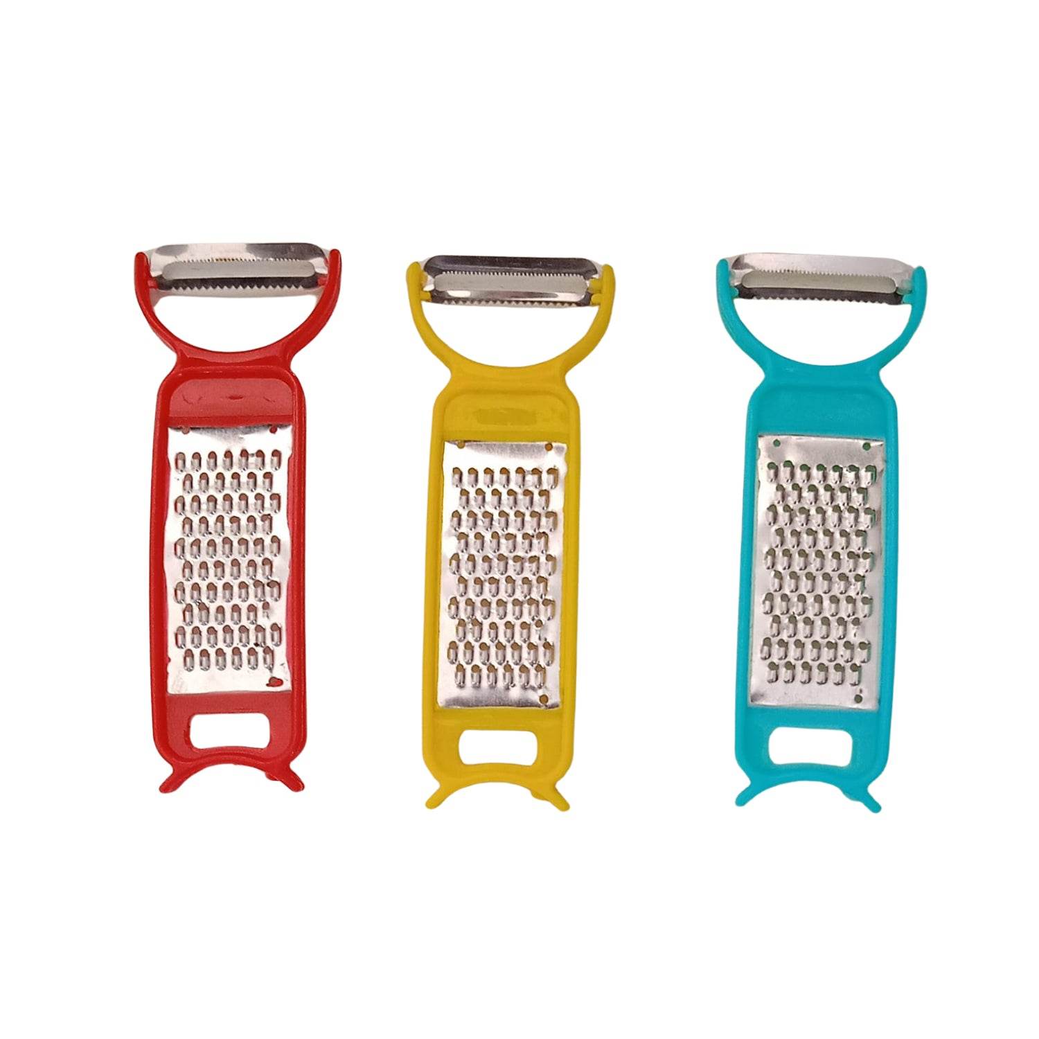 Kitchen 3 in 1 Multi Purpose Vegetable Peeler Grater Cutter for Food Preparation Kitchen 3 in 1 Multi Purpose Vegetable Peeler Grater Cutter for Food Preparation (12 Pc Set) - infinityexculsivestore.com