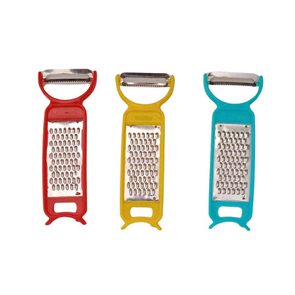 Kitchen 3 in 1 Multi Purpose Vegetable Peeler Grater Cutter for Food Preparation Kitchen 3 in 1 Multi Purpose Vegetable Peeler Grater Cutter for Food Preparation (12 Pc Set) - infinityexculsivestore.com
