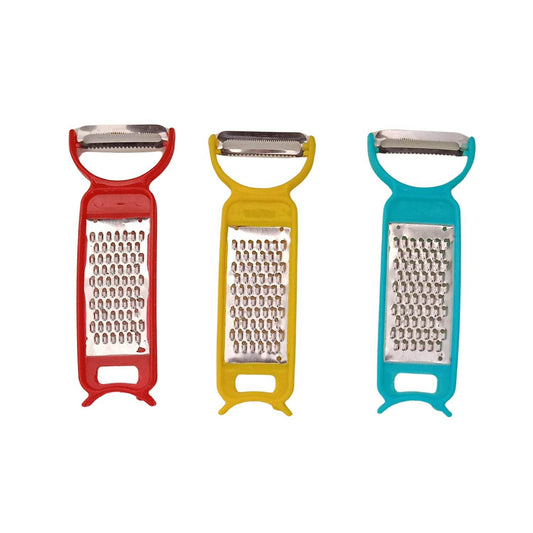 Kitchen 3 in 1 Multi Purpose Vegetable Peeler Grater Cutter for Food Preparation Kitchen 3 in 1 Multi Purpose Vegetable Peeler Grater Cutter for Food Preparation (12 Pc Set) - infinityexculsivestore.com