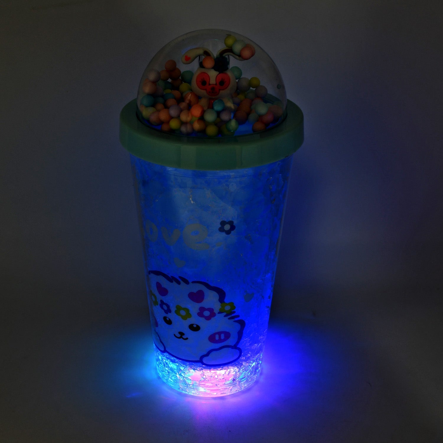LED Light Unicorn Sipper Water Bottle Mason Jar Tumbler with Straw for Kids Glitter Sipper with Toy Drinking Cups for Boys and Girls School/Tuition/Gym/ Picnic, Kids and Adults, Birthday Return Gifts - infinityexculsivestore.com