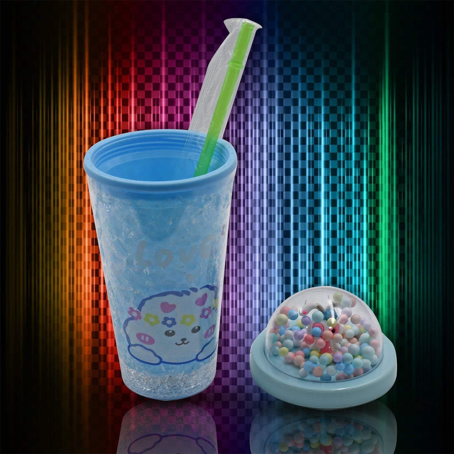 LED Light Unicorn Sipper Water Bottle Mason Jar Tumbler with Straw for Kids Glitter Sipper with Toy Drinking Cups for Boys and Girls School/Tuition/Gym/ Picnic, Kids and Adults, Birthday Return Gifts - infinityexculsivestore.com