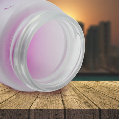 Motivational Glass Water Bottle Colorful potable Water Glass Bottle With Rubber Band, Daily Intake Hourly Water Bottle to Ensure You Drink Enough Water Throughout The Day Reusable Cycling Gym, Workout Fitness Bottle (350 ML) - infinityexculsivestore.com
