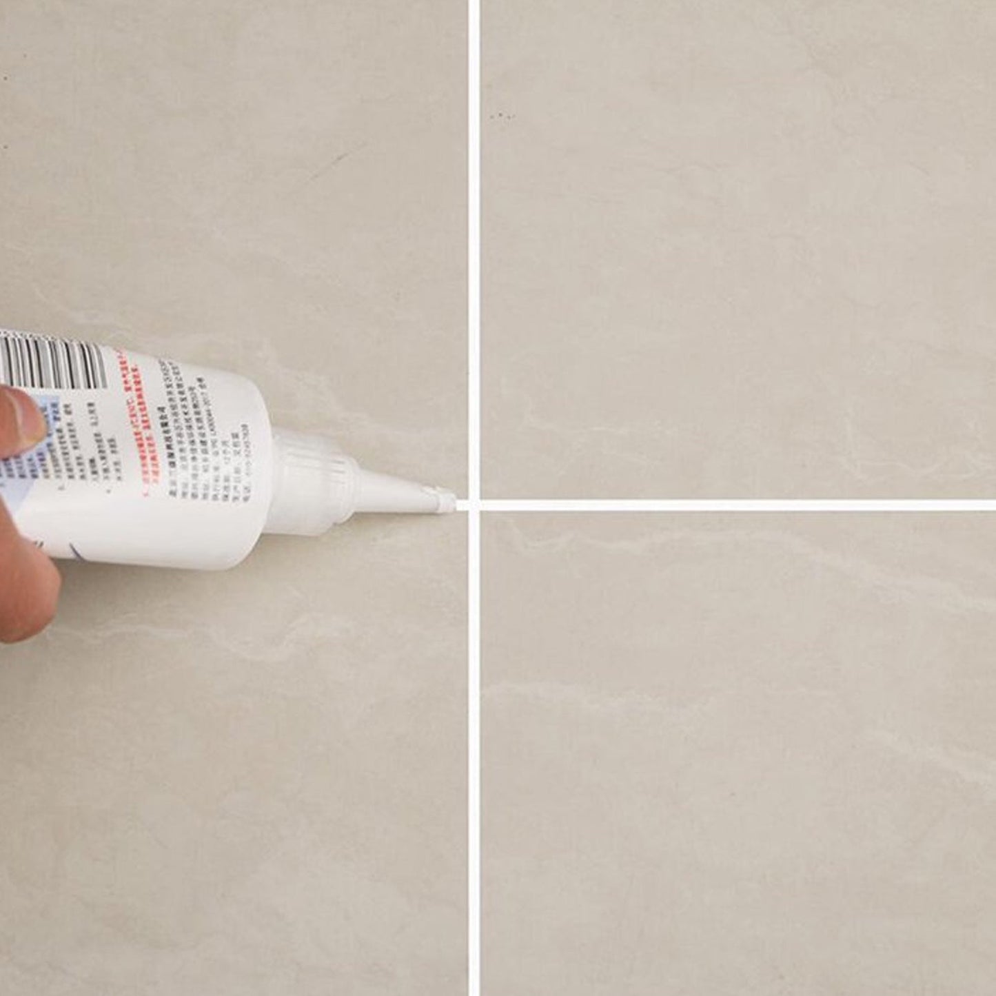Waterproof Tile Gap / Crack / Grout Filler Water - Resistant Silicone Sealant for DIY Home Sink Gaps / Tiles Gaps / Grouts Repair Filler Tube For Home, Office, Bathroom, Toilets(180 Ml) - infinityexculsivestore.com