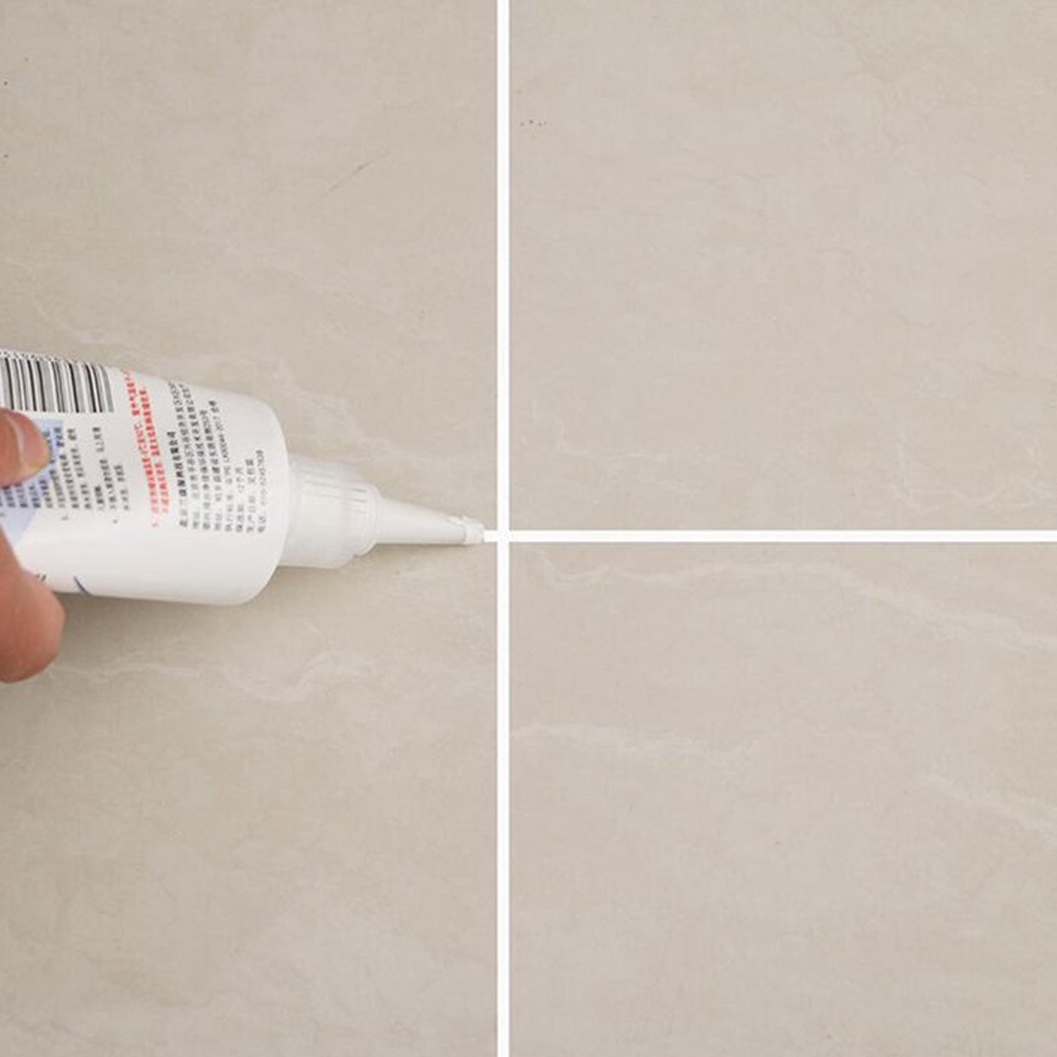 Waterproof Tile Gap / Crack / Grout Filler Water - Resistant Silicone Sealant for DIY Home Sink Gaps / Tiles Gaps / Grouts Repair Filler Tube For Home, Office, Bathroom, Toilets(180 Ml) - infinityexculsivestore.com