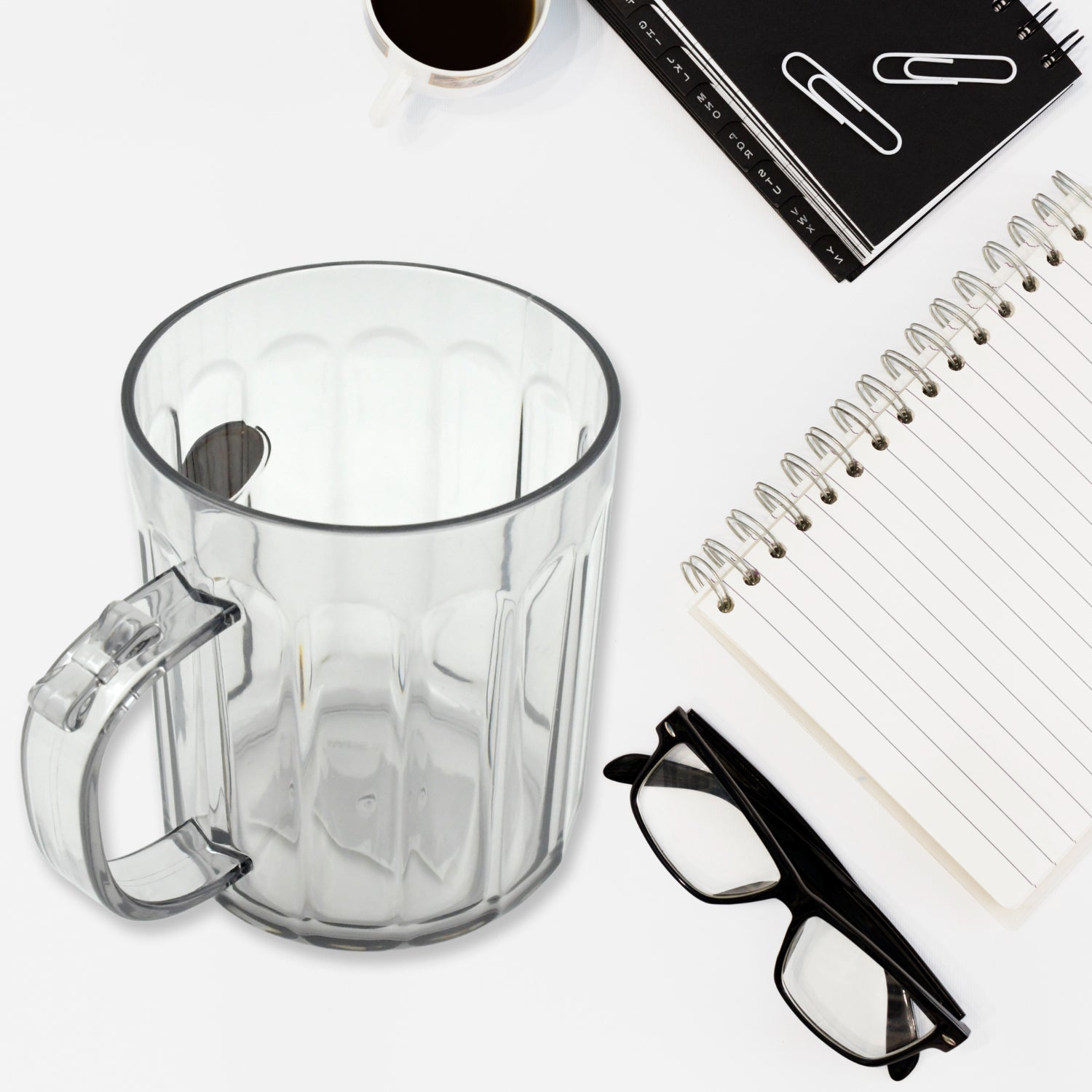 Multi - Purpose Plastic Cup, Toothpaste Holder Bathroom Cup Bathroom Cup With Slot Handle Mug Environmental Friendly Festival for Outdoor for Household Gift For Anniversary and Birthday, (1 Pc) - infinityexculsivestore.com