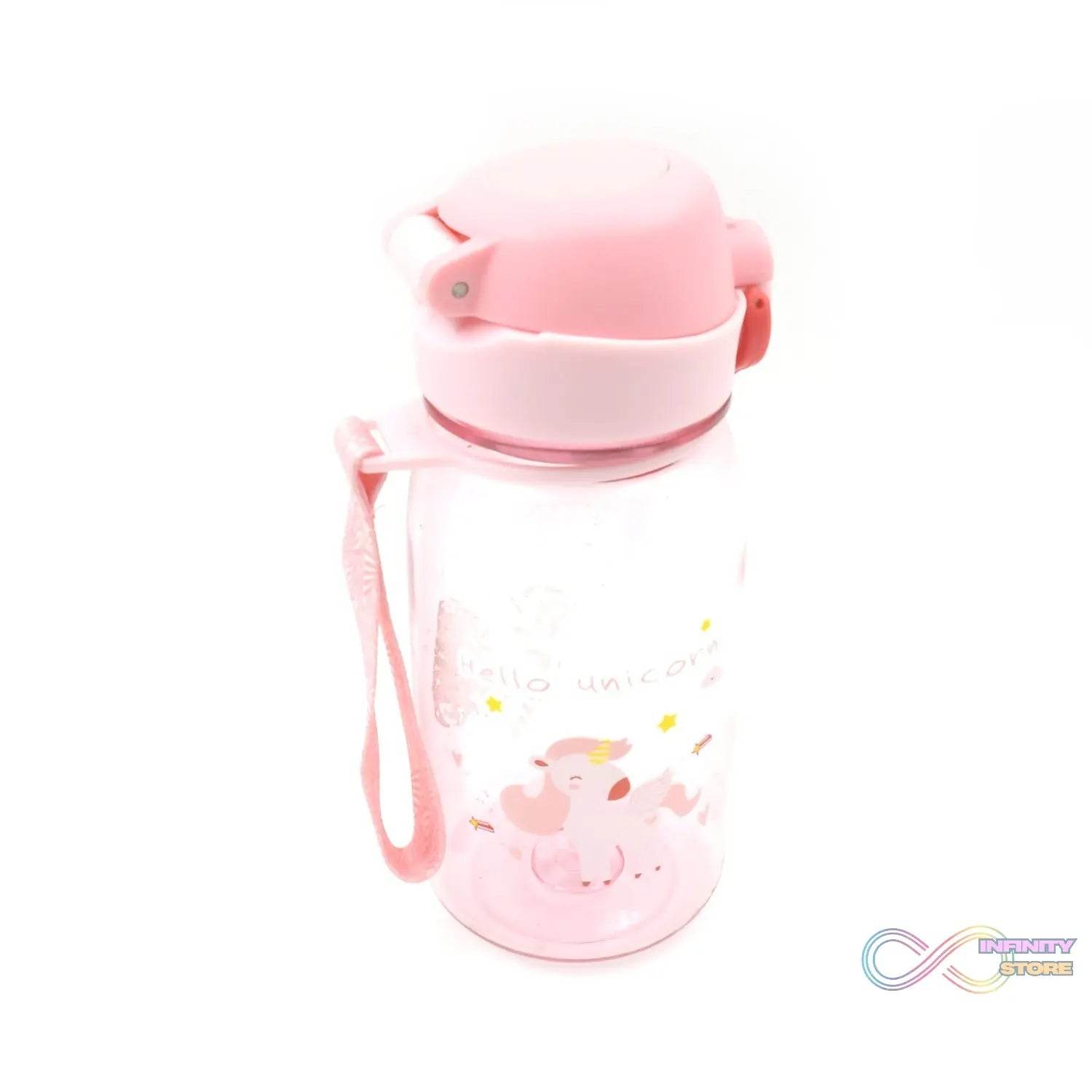 400ML Capacity Plastic Water Bottle Animal Printed | Office Bottle | Gym Bottle | Home | Kitchen | Leakproof and BPA Free Drinks Bottle | Water Drink Juice Bottle BPA Free Leak-Free Lightweight ( 400 ML ) - infinityexculsivestore.com