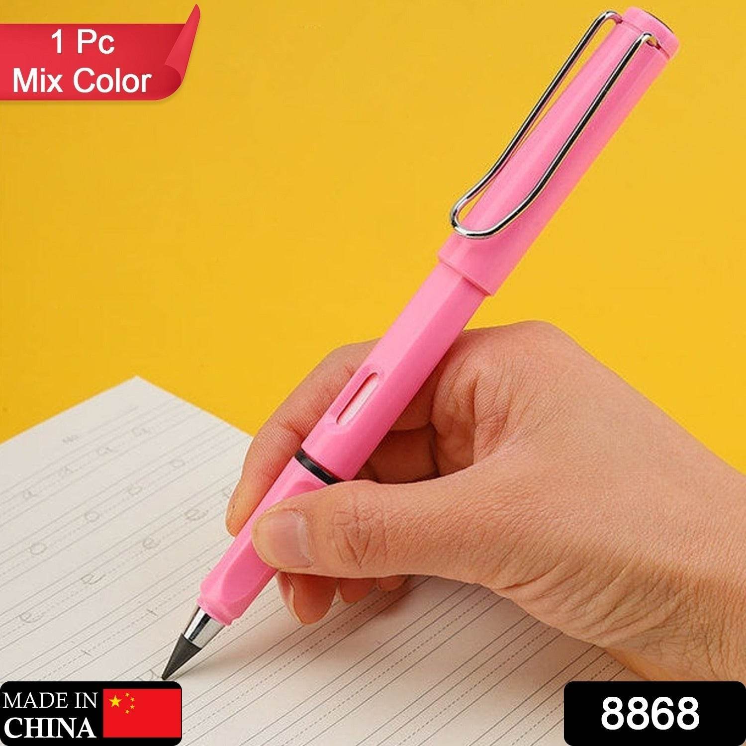 2In1 Everlasting Pencil Replaceable Head With Eraser, Inkless Pencils Eternal, Infinite Pencil, Portable Everlasting Pencil Reusable Erasable, Magic Pencils for Kids Painting Stationary - infinityexculsivestore.com