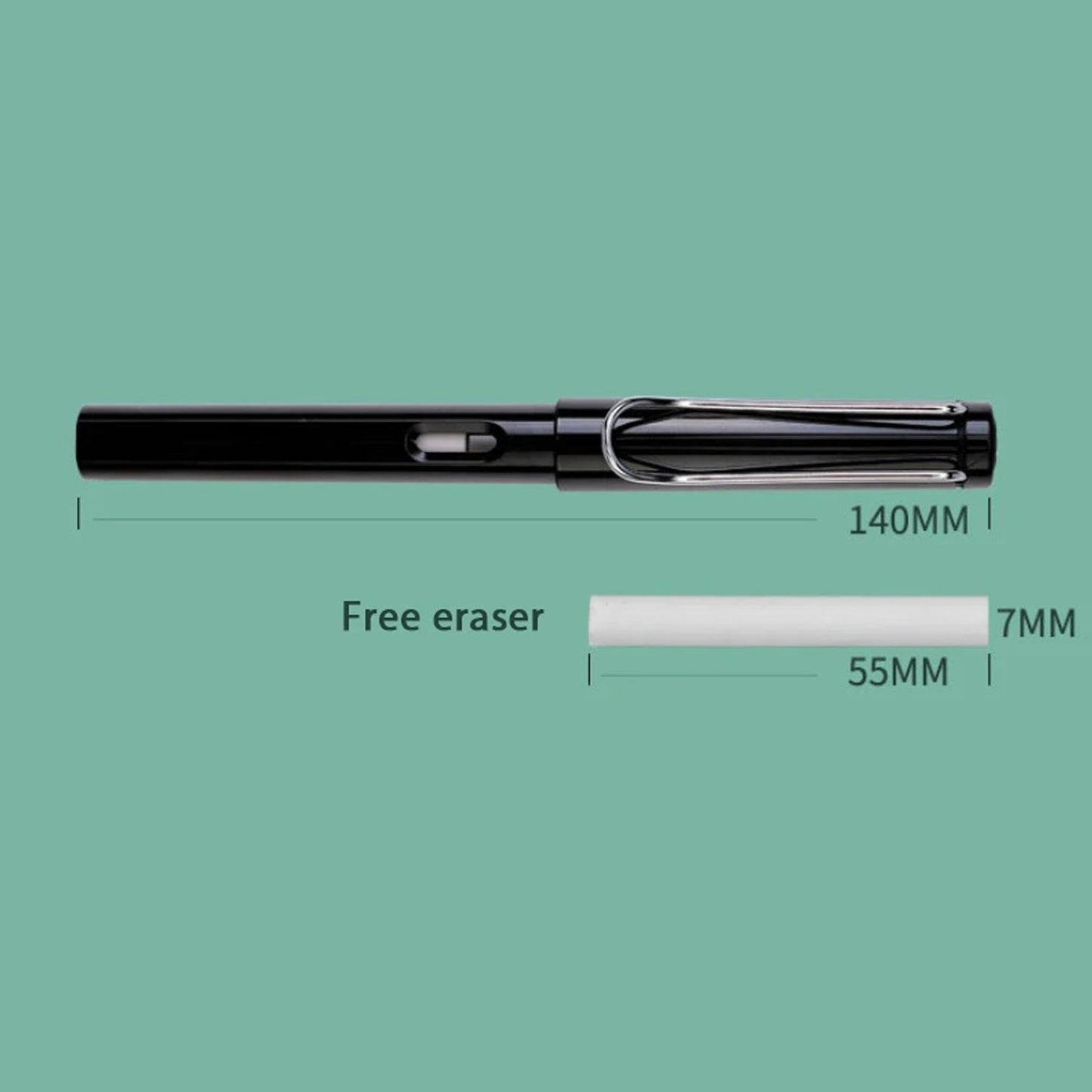 2In1 Everlasting Pencil Replaceable Head With Eraser, Inkless Pencils Eternal, Infinite Pencil, Portable Everlasting Pencil Reusable Erasable, Magic Pencils for Kids Painting Stationary - infinityexculsivestore.com