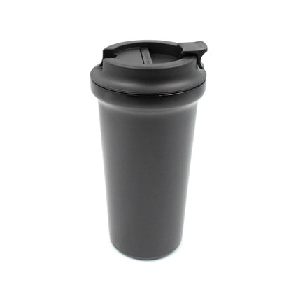 Inside Stainless Steel & Outside Plastic Vacuum Insulated Insulated Coffee Cups Double Walled Travel Mug, Car Coffee Mug with Leak Proof Lid Reusable Thermal Cup for Hot Cold Drinks Coffee, Tea (1 Pc) - infinityexculsivestore.com