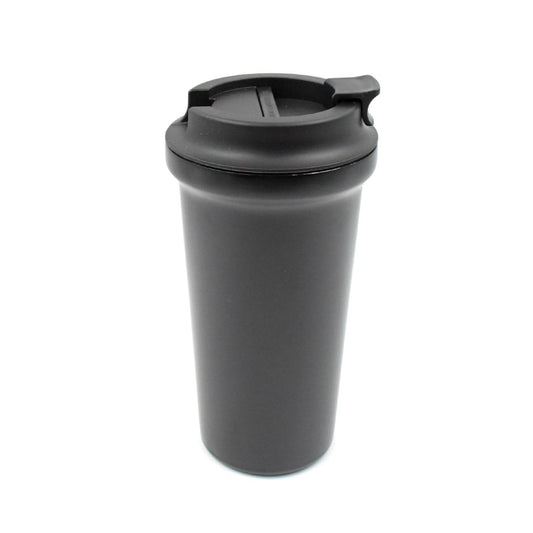 Inside Stainless Steel & Outside Plastic Vacuum Insulated Insulated Coffee Cups Double Walled Travel Mug, Car Coffee Mug with Leak Proof Lid Reusable Thermal Cup for Hot Cold Drinks Coffee, Tea (1 Pc) - infinityexculsivestore.com