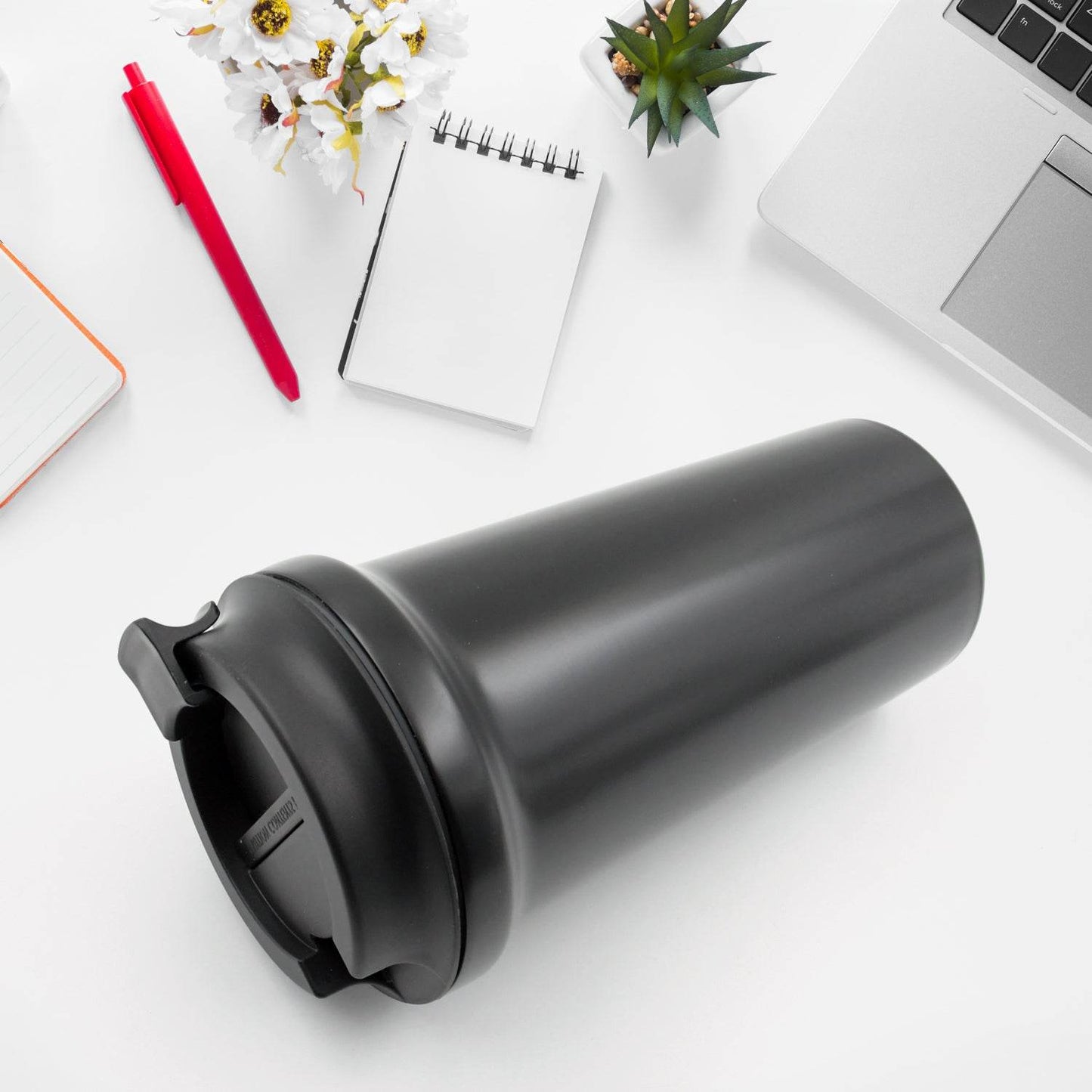 Inside Stainless Steel & Outside Plastic Vacuum Insulated Insulated Coffee Cups Double Walled Travel Mug, Car Coffee Mug with Leak Proof Lid Reusable Thermal Cup for Hot Cold Drinks Coffee, Tea (1 Pc) - infinityexculsivestore.com