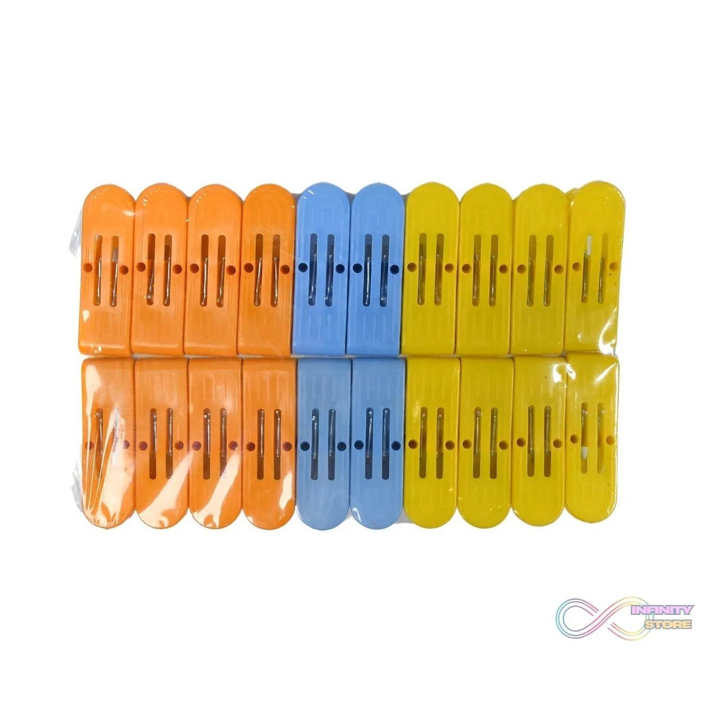 Heavy Duty Anti Rust Cloth Clip Quilt Drying Pins Multipurpose Clothes Pins For Indoor and Outdoor Use Strong and Durable Plastic Clips for Clothes Drying, Hanging And Organizing - infinityexculsivestore.com