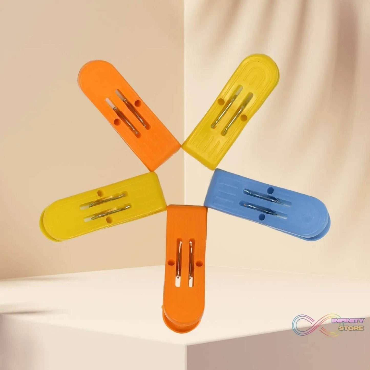Heavy Duty Anti Rust Cloth Clip Quilt Drying Pins Multipurpose Clothes Pins For Indoor and Outdoor Use Strong and Durable Plastic Clips for Clothes Drying, Hanging And Organizing - infinityexculsivestore.com