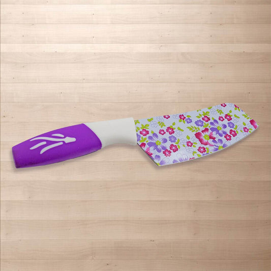 Colorful Designer Stainless Steel Chef Kitchen Knife, Unique Liquid Marble Sharp Kitchen Knives With Card Packing- Scratch Resistant And Anti Rust Knives For Kitchen 9 Inch (1 Pc) - infinityexculsivestore.com