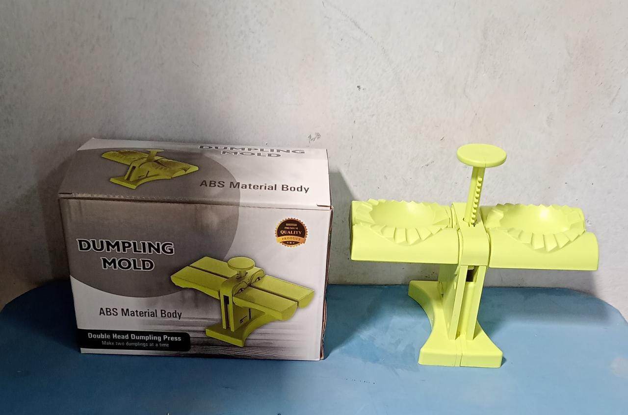Dumpling Maker Mold,Double Head Dumpling Mold Wrap Two At A One Time,Household Dumpling Maker Mould, Easy-Tool for Making Dumplings ,Dumpling Press Mold Kitchen Accessories - infinityexculsivestore.com