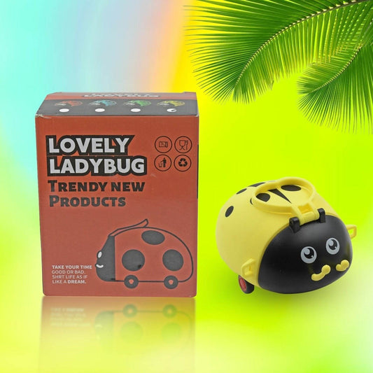 Cute Plastic Bug Shape Water Bottle with adjustable shoulder strap, 4 wheel & Straw, portable drinking cup Water Bottle For Kids | Water Bottle | Return Gift For Kids | Water Bottle With Straw | School Kinds Water Bottle (1 Pc) - infinityexculsivestore.com