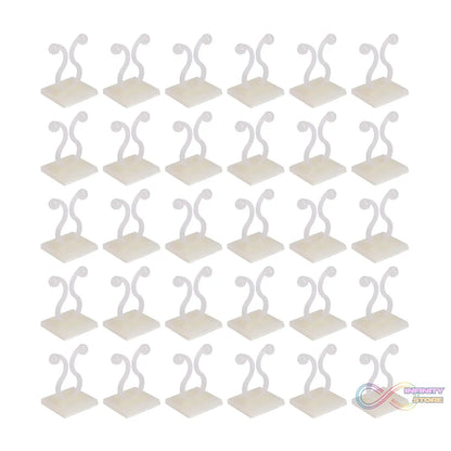 Wall plant climbing clips for organizing vines and branches, 30 pcs set