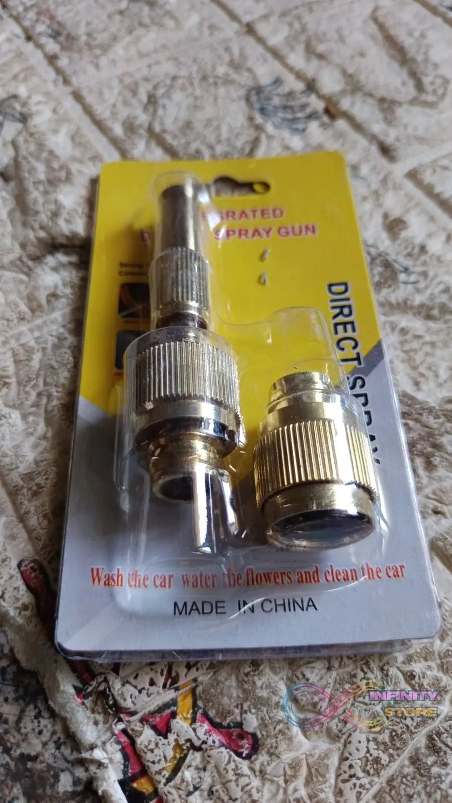 water spray nozzle for water pipe booster nozzle for car wash nozzle with high pressure water adjustable brass nozzle water spray gun for gardening watering tools - infinityexculsivestore.com