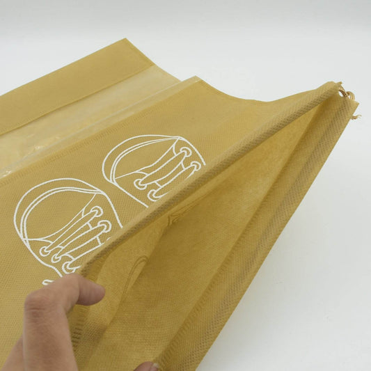 Beach Bag Shoes Storage Bag Closet Organizer Non-woven Travel Portable Bag Waterproof Pocket Clothing Classified Hanging Bag shoe bag luggage travel Portable Shoe Pouch Non Woven Transparent Window (1 Pc ) - infinityexculsivestore.com