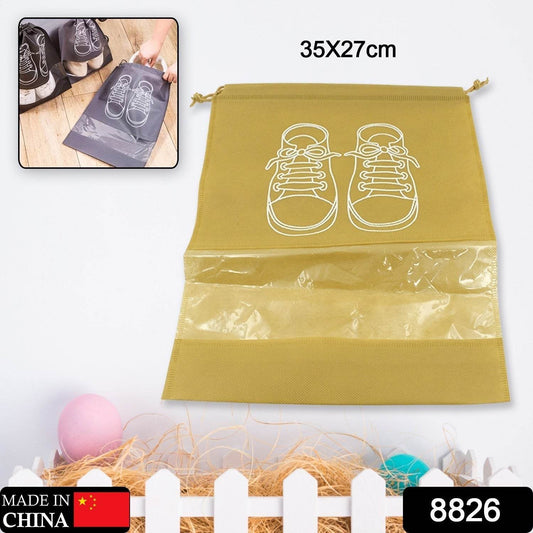 Beach Bag Shoes Storage Bag Closet Organizer Non-woven Travel Portable Bag Waterproof Pocket Clothing Classified Hanging Bag shoe bag luggage travel Portable Shoe Pouch Non Woven Transparent Window (1 Pc ) - infinityexculsivestore.com