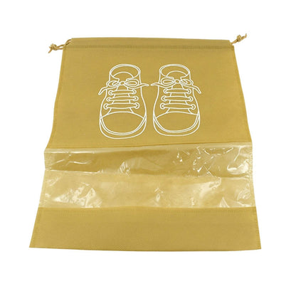Beach Bag Shoes Storage Bag Closet Organizer Non-woven Travel Portable Bag Waterproof Pocket Clothing Classified Hanging Bag shoe bag luggage travel Portable Shoe Pouch Non Woven Transparent Window (1 Pc ) - infinityexculsivestore.com
