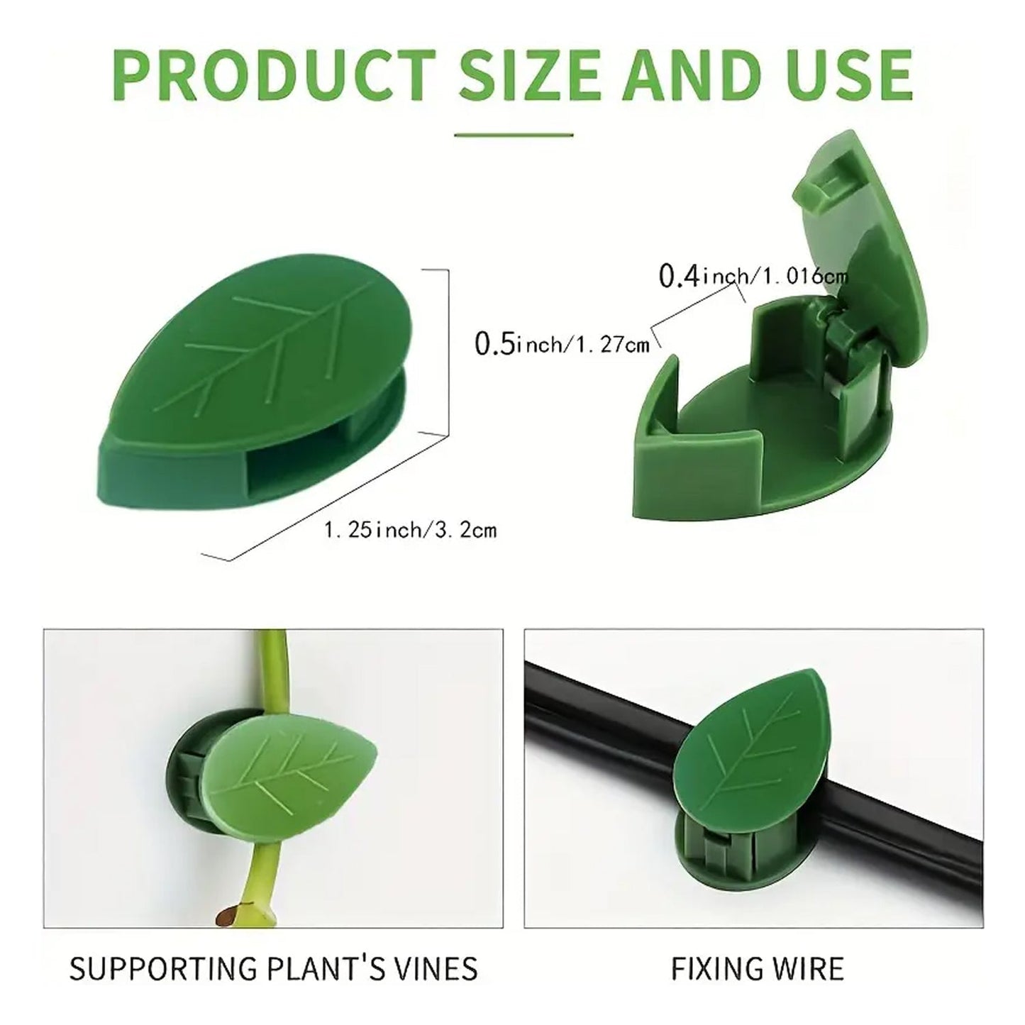 Plant Climbing Wall Fixture Clip Self - Adhesive Hook Vines Traction Invisible Stand Green Plant Clip Garden Wall Clip Plant Support Binding Clip Plants for Indoor Outdoor Decoration (10 Pcs Set) - infinityexculsivestore.com