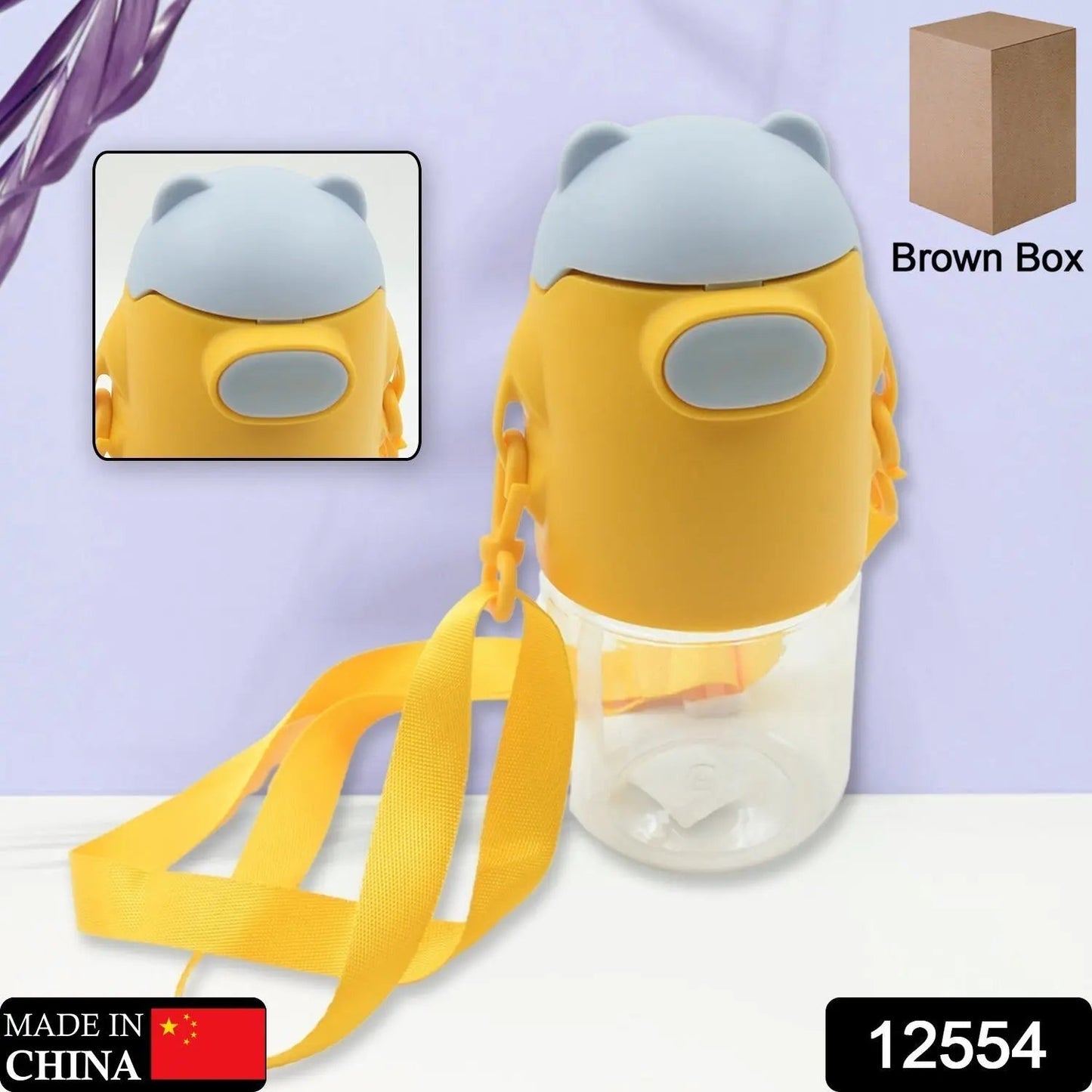 Large Capacity Plastic Water Bottle | Office Bottle | Gym Bottle | Home | Kitchen | Leakproof and BPA Free Drinks Bottle | Water Drink Juice Bottle Wide - Mouth BPA Free Leak - Free Lightweight (1 Pc ) - infinityexculsivestore.com