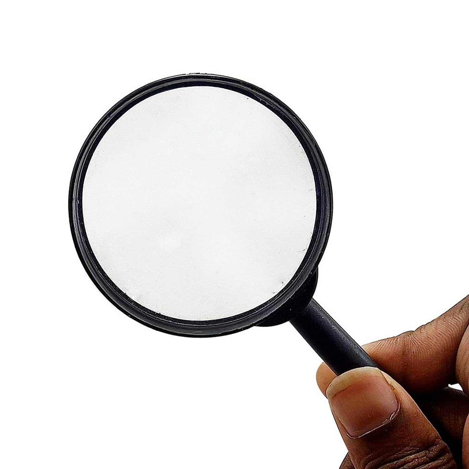 Magnifying glass Lens - reading aid made of glass - real glass magnifying glass that can be used on both sides - glass breakage - proof magnifying glass, Protect Eyes, 75mm & 50mm (2pc Set) - infinityexculsivestore.com